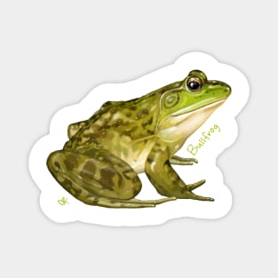 Bullfrog, Ruler of the Pond! Magnet