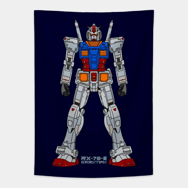 RX-78-2 garistipis Tapestry by garistipis