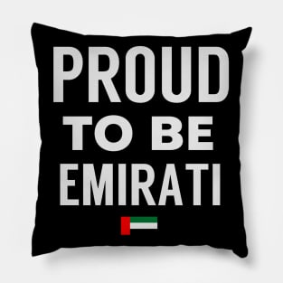 Proud To Be Emirati Pillow