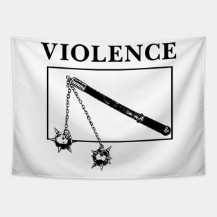 Violence - Hardcore punk designs Tapestry