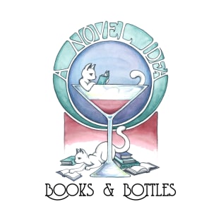 Books & Bottles T-Shirt