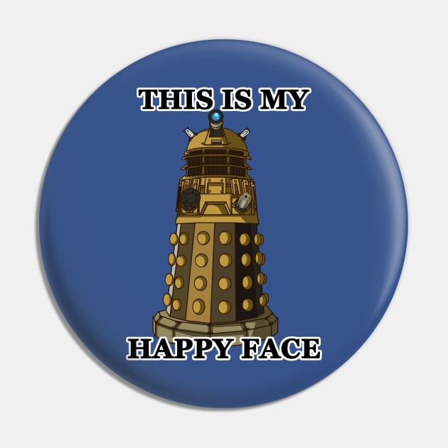 I am Happy Pin by twotigermoon