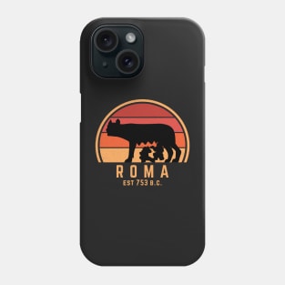 Roma Est 753 BC Founding Of Rome Phone Case