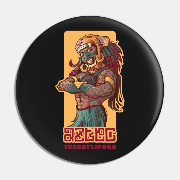 Tezcatlipoca Pin by AntonVTokarev