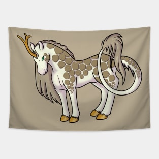 Golden Kilin Tapestry