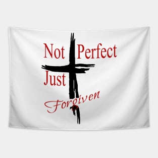 Not Perfect.. Just Forgiven Tapestry