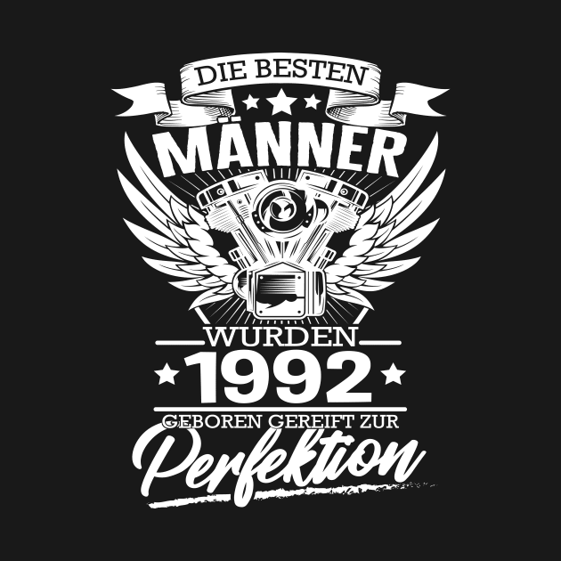 Die besten Männer wurden 1992 geboren by HBfunshirts