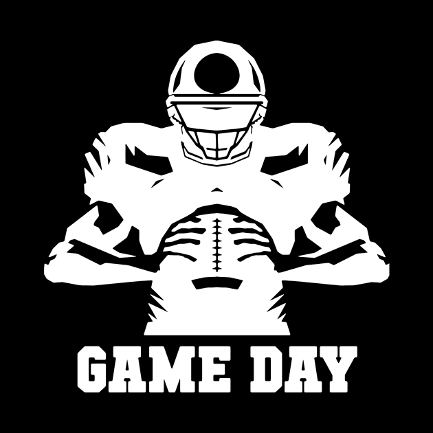 Game Day Football player tailgate party design by CaptainHobbyist