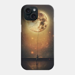 stealing the moon Phone Case