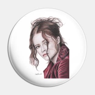 Helena Bonham Carter English Rose Pin