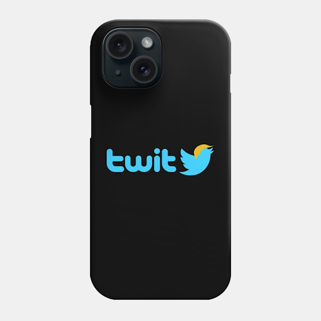 Trump Twit Phone Case by esskay1000