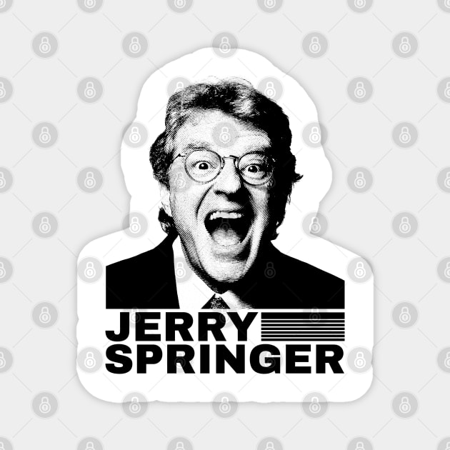 Jerry Retro springer black Magnet by podni cheear