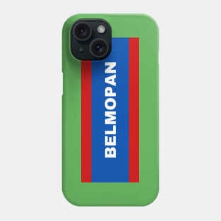 Belmopan City in Belize Flag Phone Case