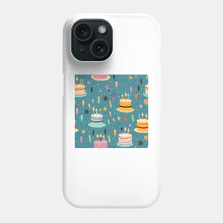 Happy Birthday Party Celebration Pattern 11 Phone Case