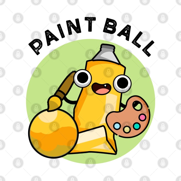 Paintball Cute Paint Pun by punnybone