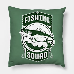 fishing squad Pillow