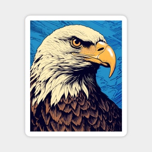 Majestic Bird of Prey Eagle Magnet