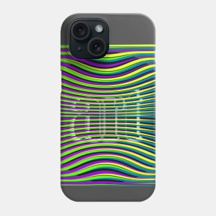 kinetic art neon Phone Case