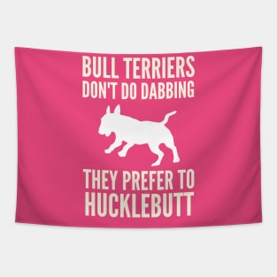 English Bull Terrier Hucklebutt Tapestry