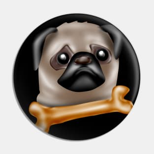 No Bones day for Pug Pin