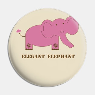 Abigail's Safari Elephant Lispe Pin