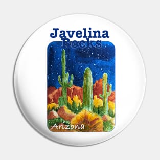 Javelina Rocks, Arizona Pin