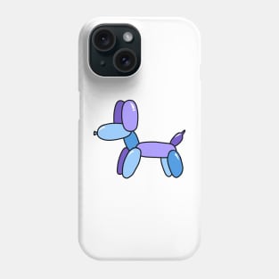 Blue and Purple Balloon Dog Phone Case