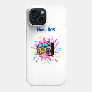 80s  made Phone Case