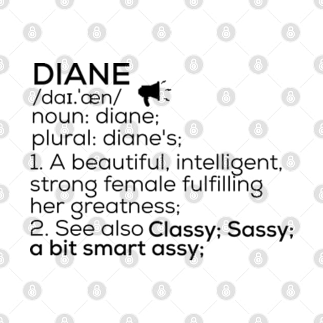 Diane Name Definition Diane Female Name by TeeLogic