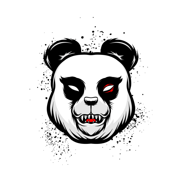 Angry panda by Luckyart11