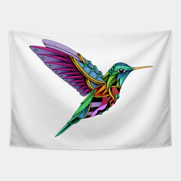 Hummingbird Vol. 2 Tapestry by Psydrian