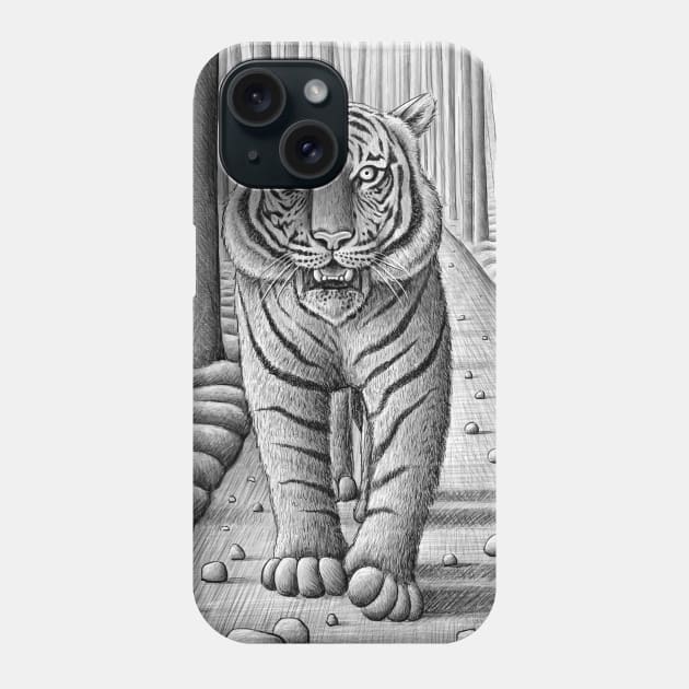 Tiger Phone Case by benheineart