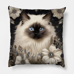 Birman Kitty Pillow