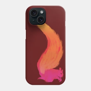 Fiery Squirrel Phone Case