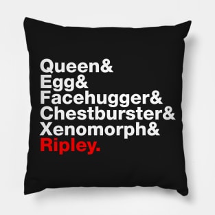 Alien Evolution Pillow