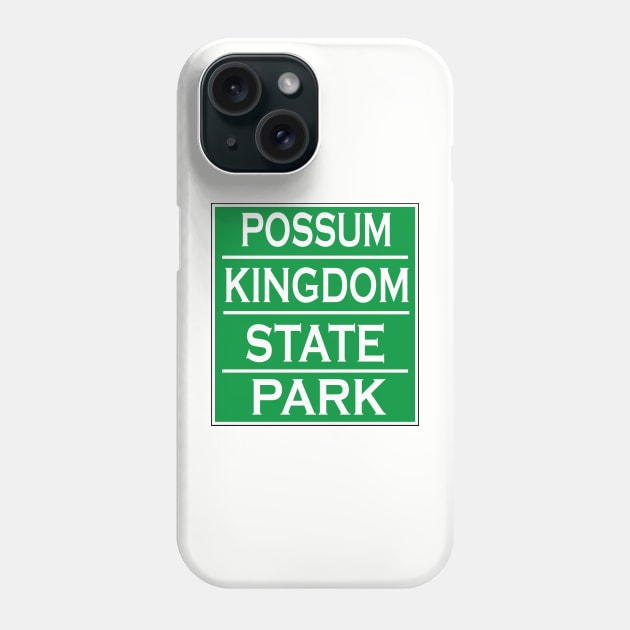 POSSUM KINGDOM STATE PARK Phone Case by Cult Classics