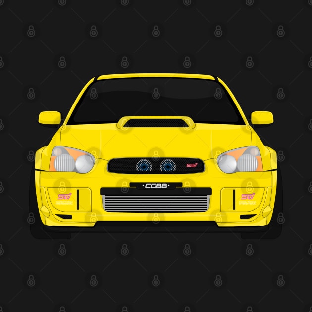 IMPREZA YELLOW by VENZ0LIC