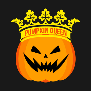 Pumpkin Queen Funny Halloween Shirt Season Scary Costume T-Shirt