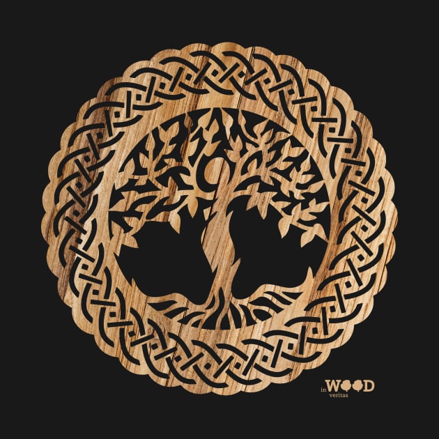 Tree of Life Celtic Yin by inWOODveritas