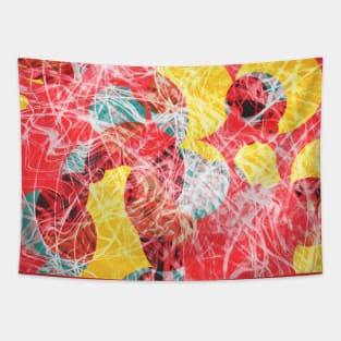 Colorful abstract artwork Tapestry