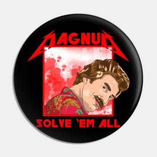 Magnum Solve 'Em All Pin