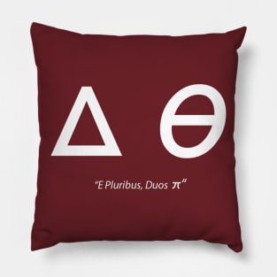 Delta Theta Society Pillow