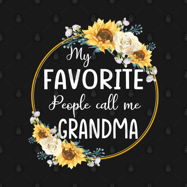 my favorite people call me grandma by Leosit