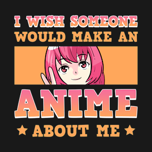 Cute Anime About Me Japanese Nerd Manga Lover Gift T-Shirt