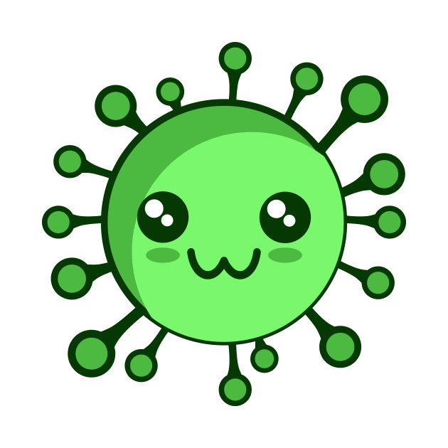 cute corona virus emoji by Rizkydwi