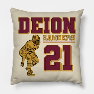 Deion Sanders 21 Pillow