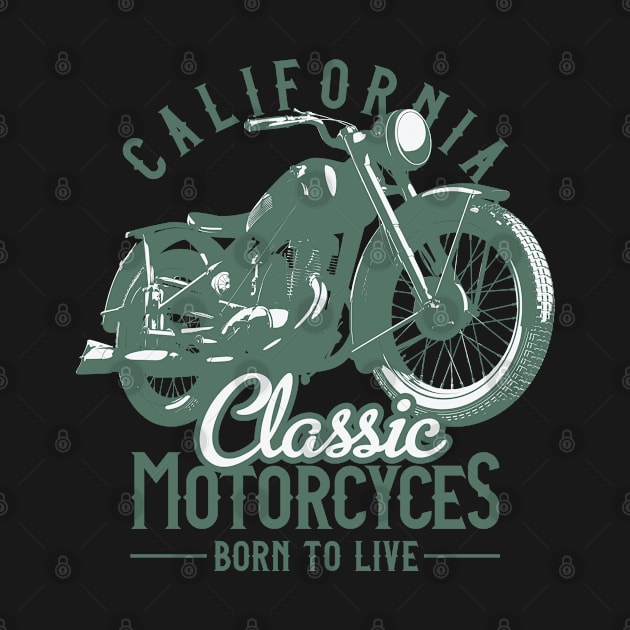 California classic motocycle by Design by Nara