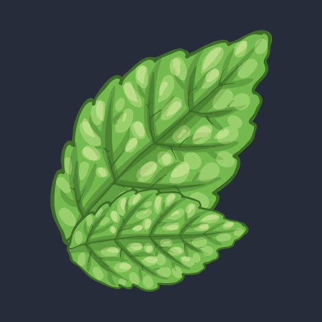 Cool Leaf by LineXpressions