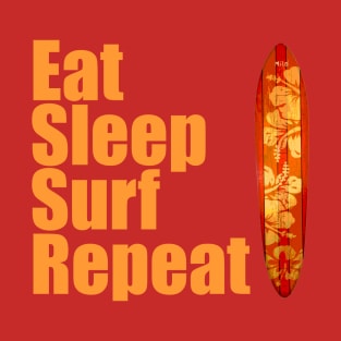 Eat Sleep Surf Repeat T-Shirt