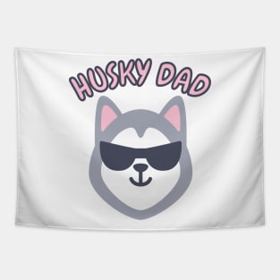 Husky Dad Tapestry